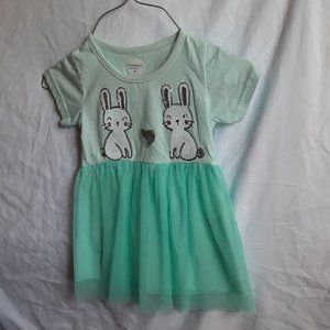 Aosta Betty Aqua Blue Dress Size 2T